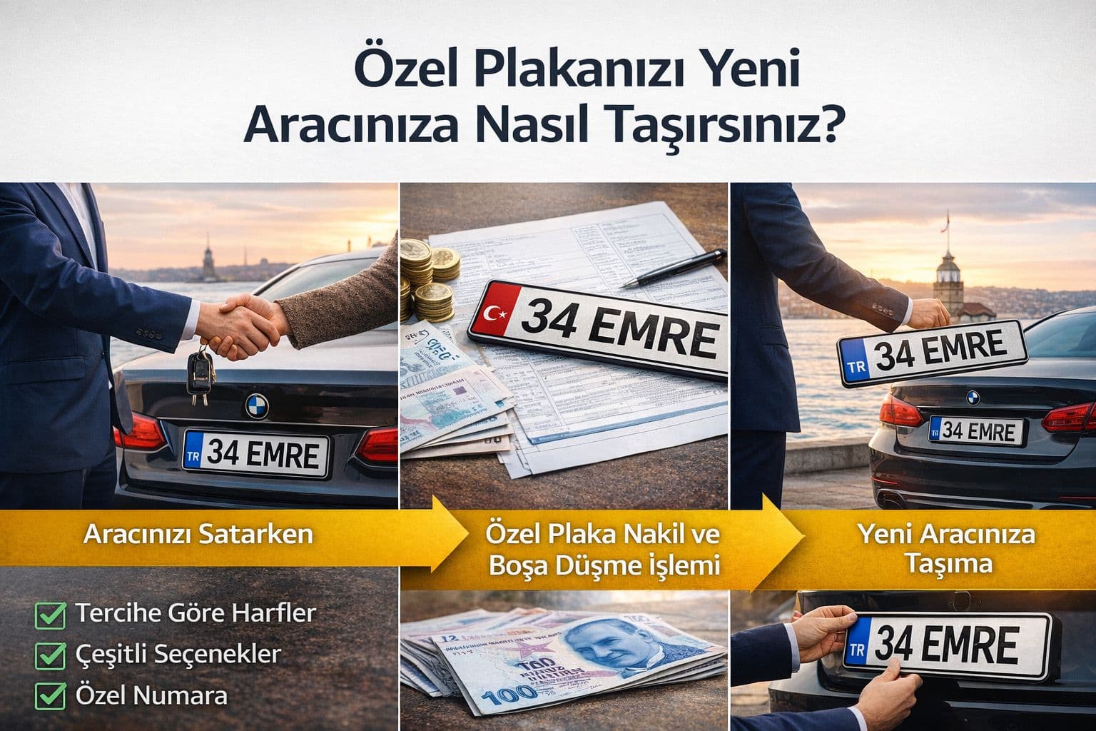 Aracınızı Satarken Özel Plaka Nasıl Boşa Düşer? Sürecin Doğru İşlemesi İçin Bilmeniz Gerekenler