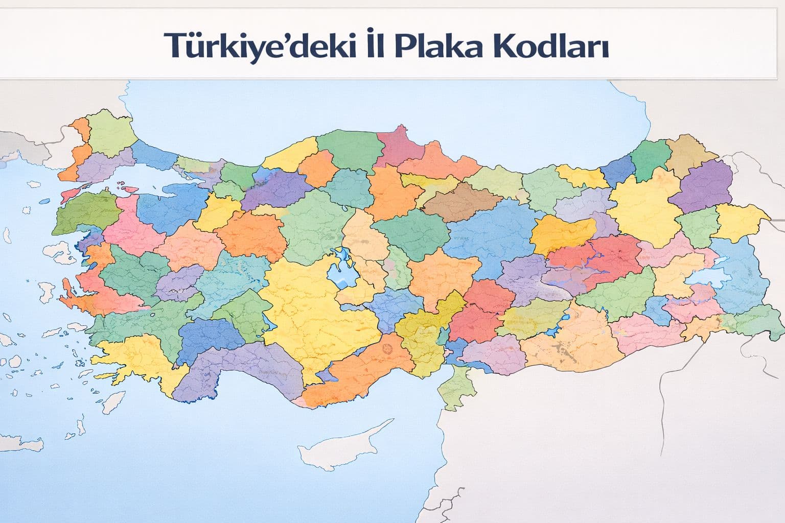 Türkiye’deki İl Plaka Kodları ve Anlamları (01–81 Tam Liste)