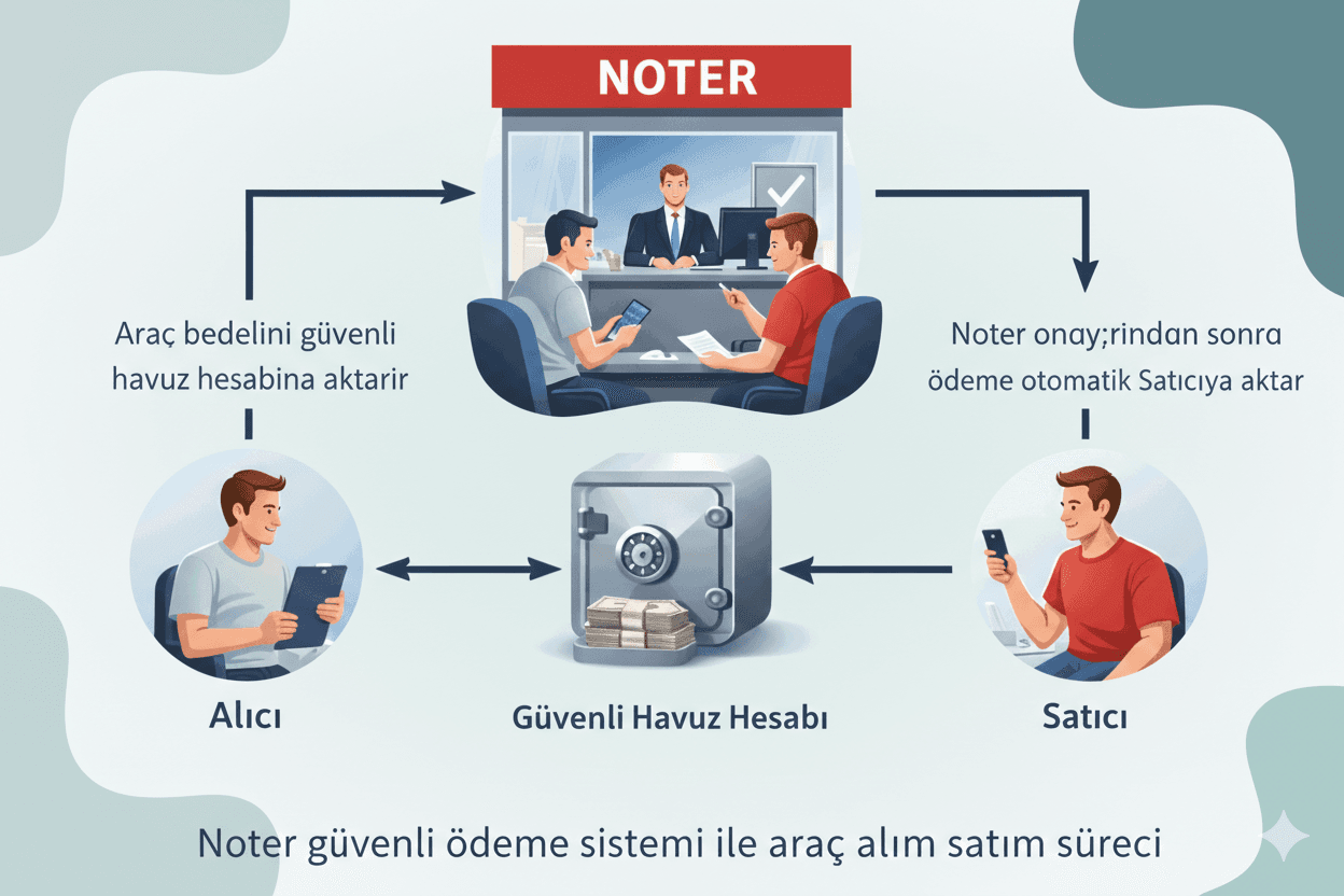 Noter Güvenli Ödeme Sistemi Nedir? Nasıl Çalışır, Ücreti ve Zorunluluğu (2026 Rehberi)